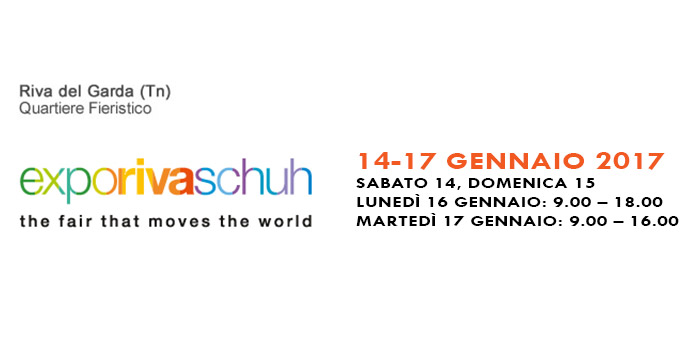 Maresca is taking part in Expo Riva Schuh 2017