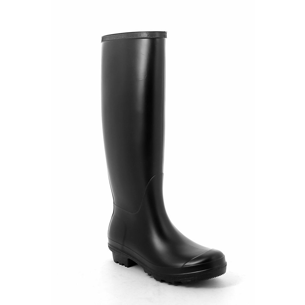 Wellington boot in matt  pvc without buckle on vamp upper side  and classic outsole