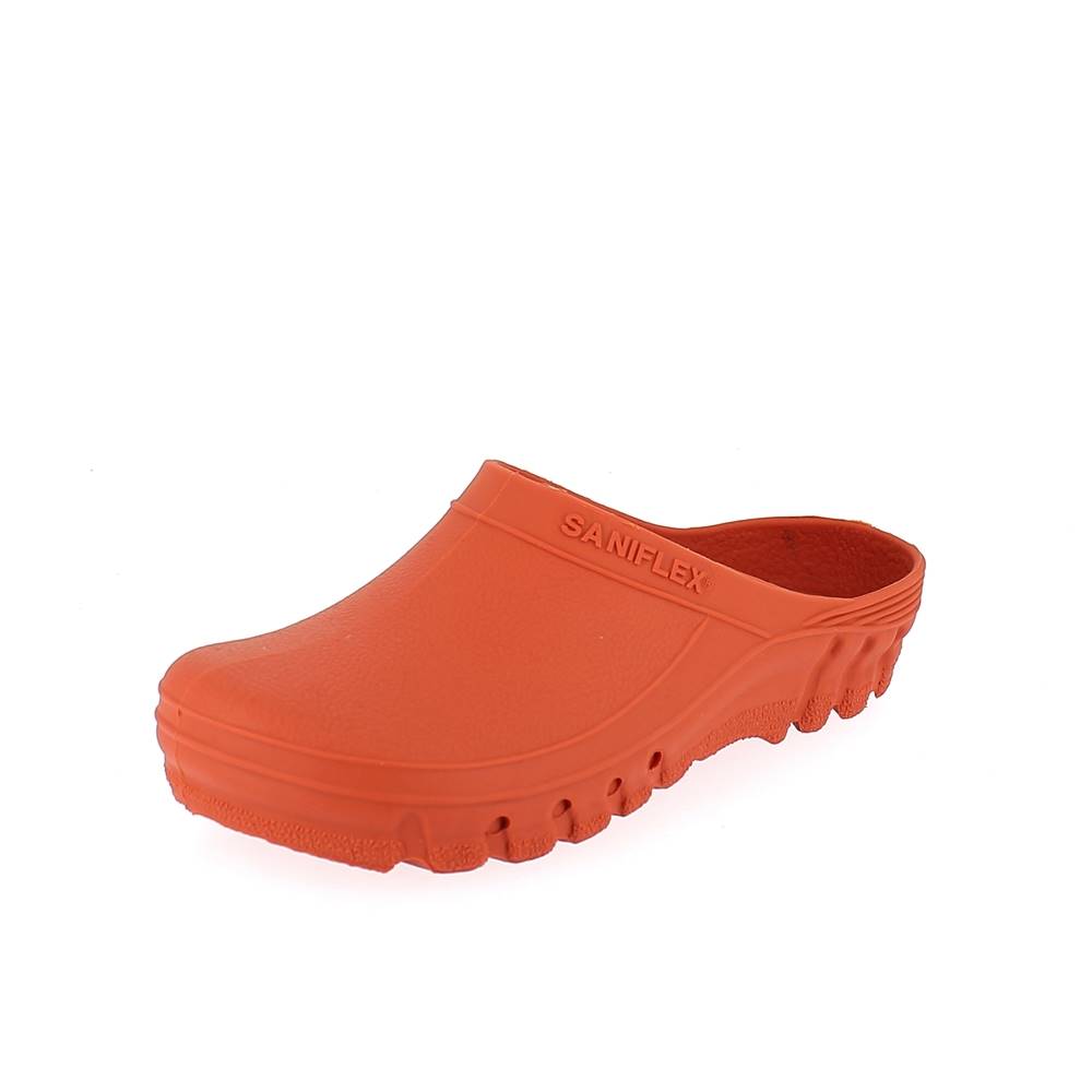 Solid colour SEBS Garden clog without insole. Available in several colours