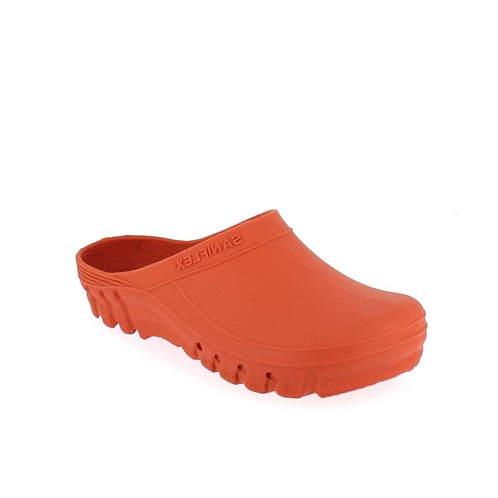 Solid colour SEBS Garden clog without insole. Available in several colours
